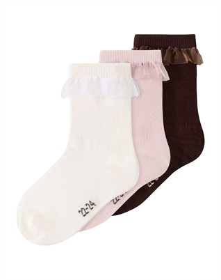 NMFLocka 3er-Pack Socken - Burnished Lilac